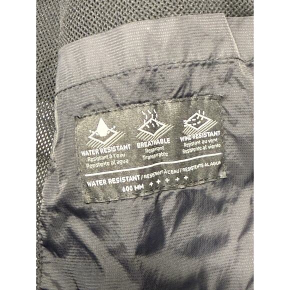 Volcom Windbreaker Jacket Medium Black/Camo x Cheetah Water-Resistant Hood 600MM - Picture 12 of 13